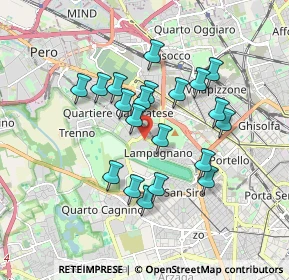 Mappa Via Giulio Natta, 20151 Milano MI, Italia (1.5095)