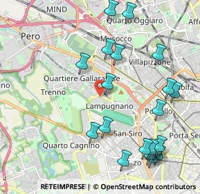 Mappa Via Giulio Natta, 20151 Milano MI, Italia (2.447)