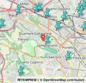 Mappa Via Giulio Natta, 20151 Milano MI, Italia (3.00357)