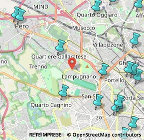 Mappa Via Giulio Natta, 20151 Milano MI, Italia (3.39)