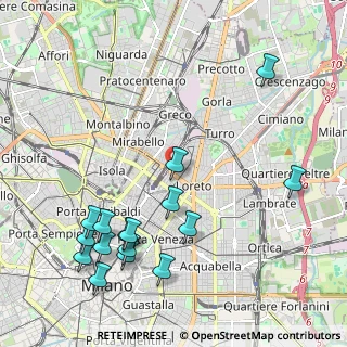 Mappa Via Soperga, 20127 Milano MI, Italia (2.5075)