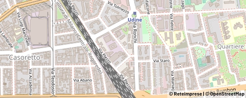 Mappa Milan
