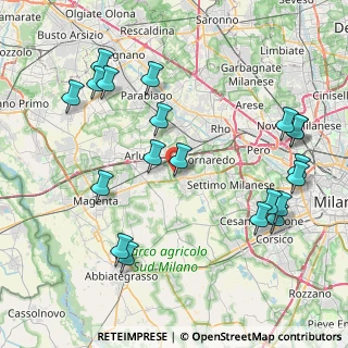 Mappa Via Picasso, 20018 Sedriano MI, Italia (9.5435)