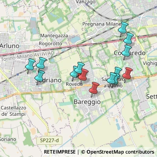 Mappa Via Tiziano, 20018 Sedriano MI, Italia (1.89)