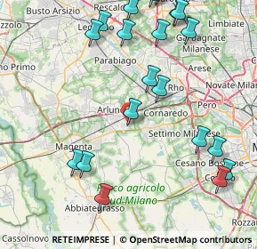 Mappa Via Alessandro Manzoni, 20018 Sedriano MI, Italia (10.214)