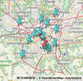 Mappa Via Gran S. Bernardo, 20154 Milano MI, Italia (5.39357)