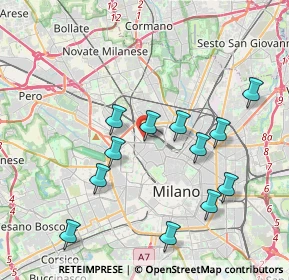 Mappa Via Gran S. Bernardo, 20154 Milano MI, Italia (3.905)