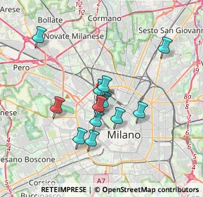Mappa Via Gran S. Bernardo, 20154 Milano MI, Italia (2.99667)