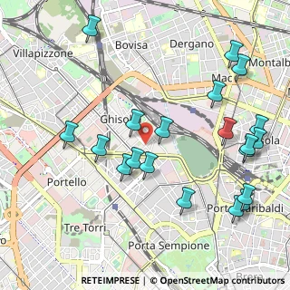 Mappa Via Giuseppe Govone, 20154 Milano MI, Italia (1.2005)