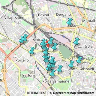 Mappa Via Gran S. Bernardo, 20122 Milano MI, Italia (0.8985)
