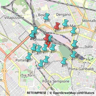Mappa Via Giuseppe Govone, 20154 Milano MI, Italia (0.824)
