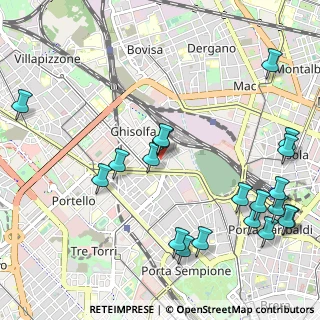 Mappa Via Gran S. Bernardo, 20122 Milano MI, Italia (1.334)