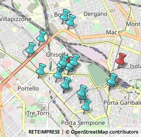 Mappa Via Gran S. Bernardo, 20154 Milano MI, Italia (0.834)