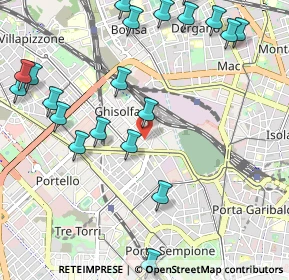 Mappa Via Gran S. Bernardo, 20154 Milano MI, Italia (1.3205)