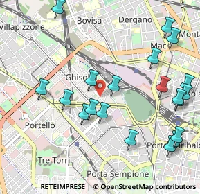 Mappa Via Gran S. Bernardo, 20154 Milano MI, Italia (1.2005)