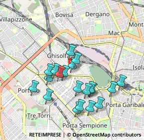 Mappa Via Gran S. Bernardo, 20154 Milano MI, Italia (0.849)