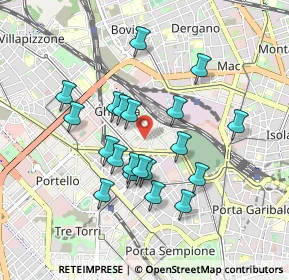 Mappa Via Gran S. Bernardo, 20154 Milano MI, Italia (0.787)