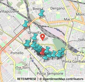 Mappa Via Gran S. Bernardo, 20154 Milano MI, Italia (0.8275)