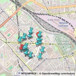 Mappa Via Gran S. Bernardo, 20122 Milano MI, Italia (0.445)
