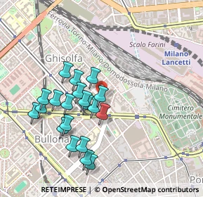 Mappa Via Gran S. Bernardo, 20154 Milano MI, Italia (0.4355)