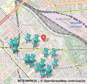 Mappa Via Gran S. Bernardo, 20154 Milano MI, Italia (0.594)