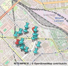 Mappa Via Gran S. Bernardo, 20154 Milano MI, Italia (0.445)