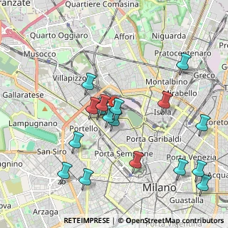 Mappa Via Giuseppe Govone, 20154 Milano MI, Italia (2.11765)