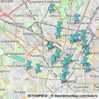 Mappa Via Giuseppe Govone, 20154 Milano MI, Italia (2.3185)