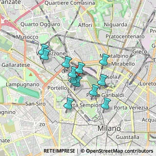 Mappa Via Gran S. Bernardo, 20122 Milano MI, Italia (1.3125)