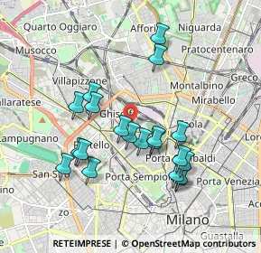 Mappa Via Gran S. Bernardo, 20154 Milano MI, Italia (1.7115)