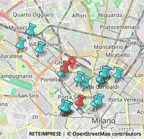 Mappa Via Gran S. Bernardo, 20154 Milano MI, Italia (2.066)