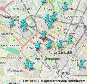 Mappa Via Gran S. Bernardo, 20154 Milano MI, Italia (2.12059)