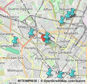 Mappa Via Gran S. Bernardo, 20154 Milano MI, Italia (2.44364)