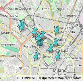 Mappa Via Gran S. Bernardo, 20154 Milano MI, Italia (1.3125)