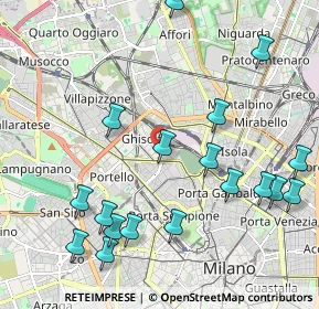 Mappa Via Gran S. Bernardo, 20154 Milano MI, Italia (2.43889)