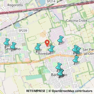 Mappa Via Cimabue, 20018 Sedriano MI, Italia (1.22091)