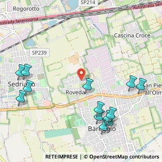 Mappa Via Cimabue, 20018 Sedriano MI, Italia (1.36308)
