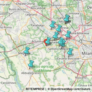 Mappa Via Cimabue, 20018 Sedriano MI, Italia (7.14917)