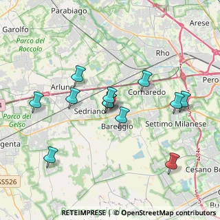 Mappa Via Cimabue, 20018 Sedriano MI, Italia (3.5)
