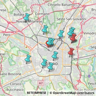 Mappa Via Porro Lambertenghi, 20159 Milano MI, Italia (3.50467)