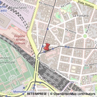Mappa Via Ugo Bassi, 4/B, 20159 Milano, Milano (Lombardia)
