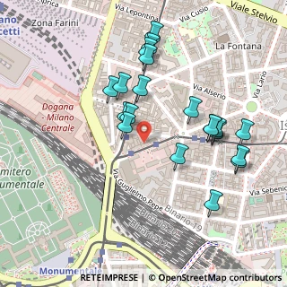 Mappa Via Porro Lambertenghi, 20159 Milano MI, Italia (0.24)