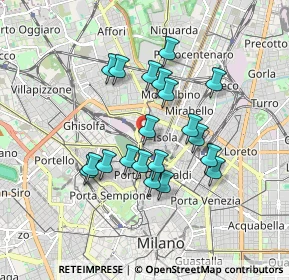 Mappa Via Porro Lambertenghi, 20159 Milano MI, Italia (1.484)