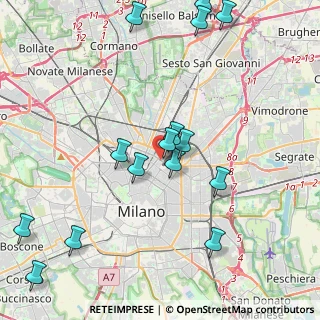 Mappa Via Tonale, 20124 Milano MI, Italia (5.065)