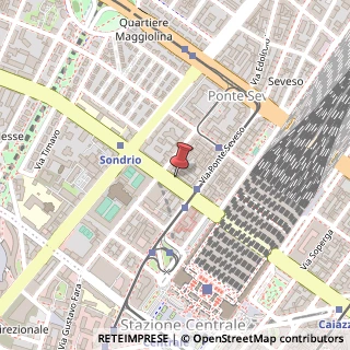 Mappa Via Tonale, 14, 20125 Milano, Milano (Lombardia)