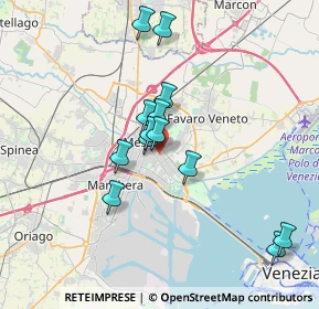 Mappa V.le S. Marco, 30170 Venezia VE, Italia (3.09923)