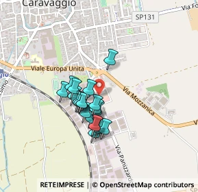 Mappa Via Marisa Bellisario, 24043 Caravaggio BG, Italia (0.311)