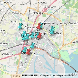 Mappa A-B, 30172 Venezia VE, Italia (1.434)