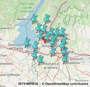 Mappa Via Maggiore Alessandro Negri di Sanfront, 37010 Pastrengo VR, Italia (10.3245)