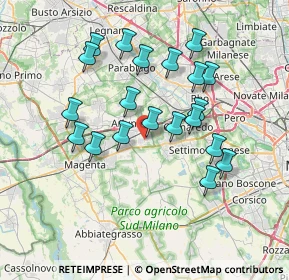 Mappa Via Trento, 20018 Sedriano MI, Italia (6.7635)